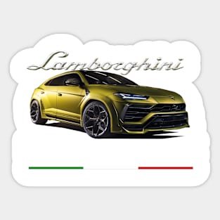 Lamborghini Urus Supercar Products Sticker